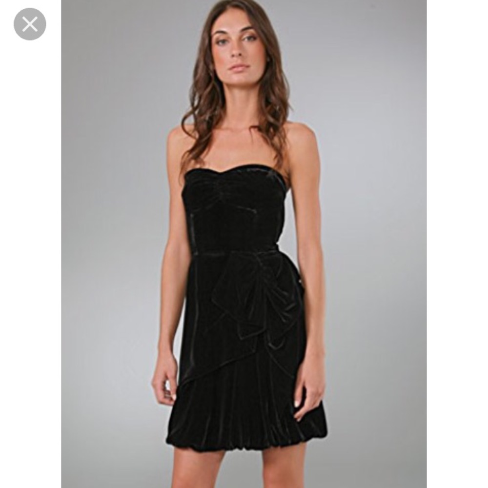 Marc By Marc Jacobs Black Mini Dress